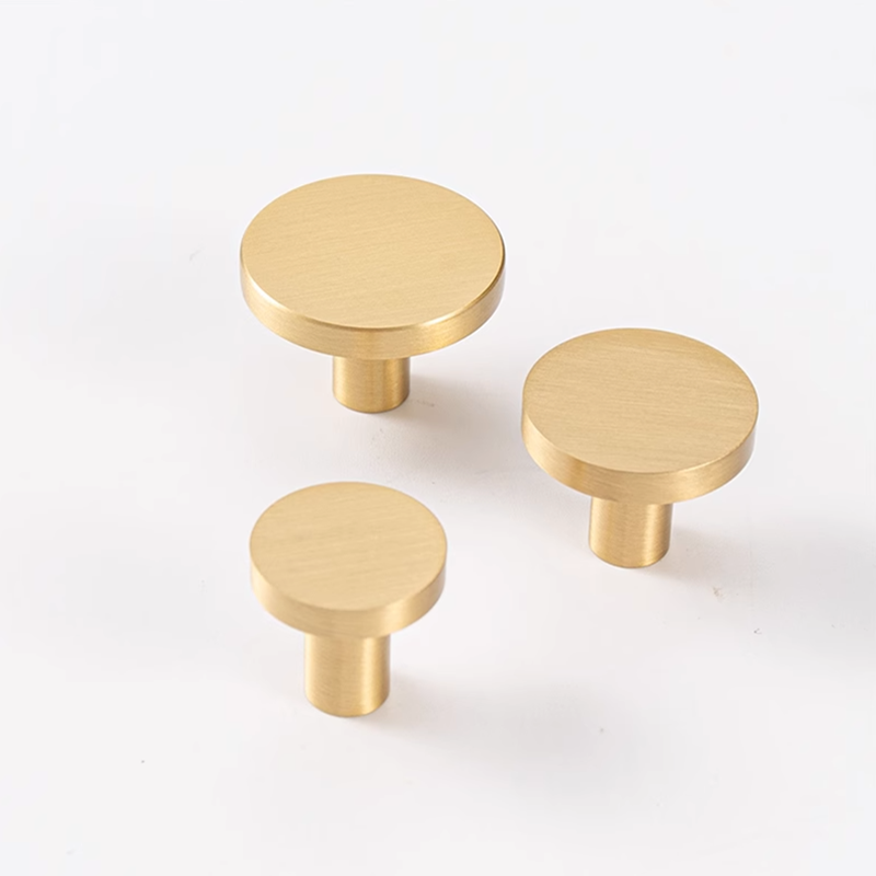Kitchen Appliances Cabinet - Round Brass Kitchen Cabinet Drawer Knobs