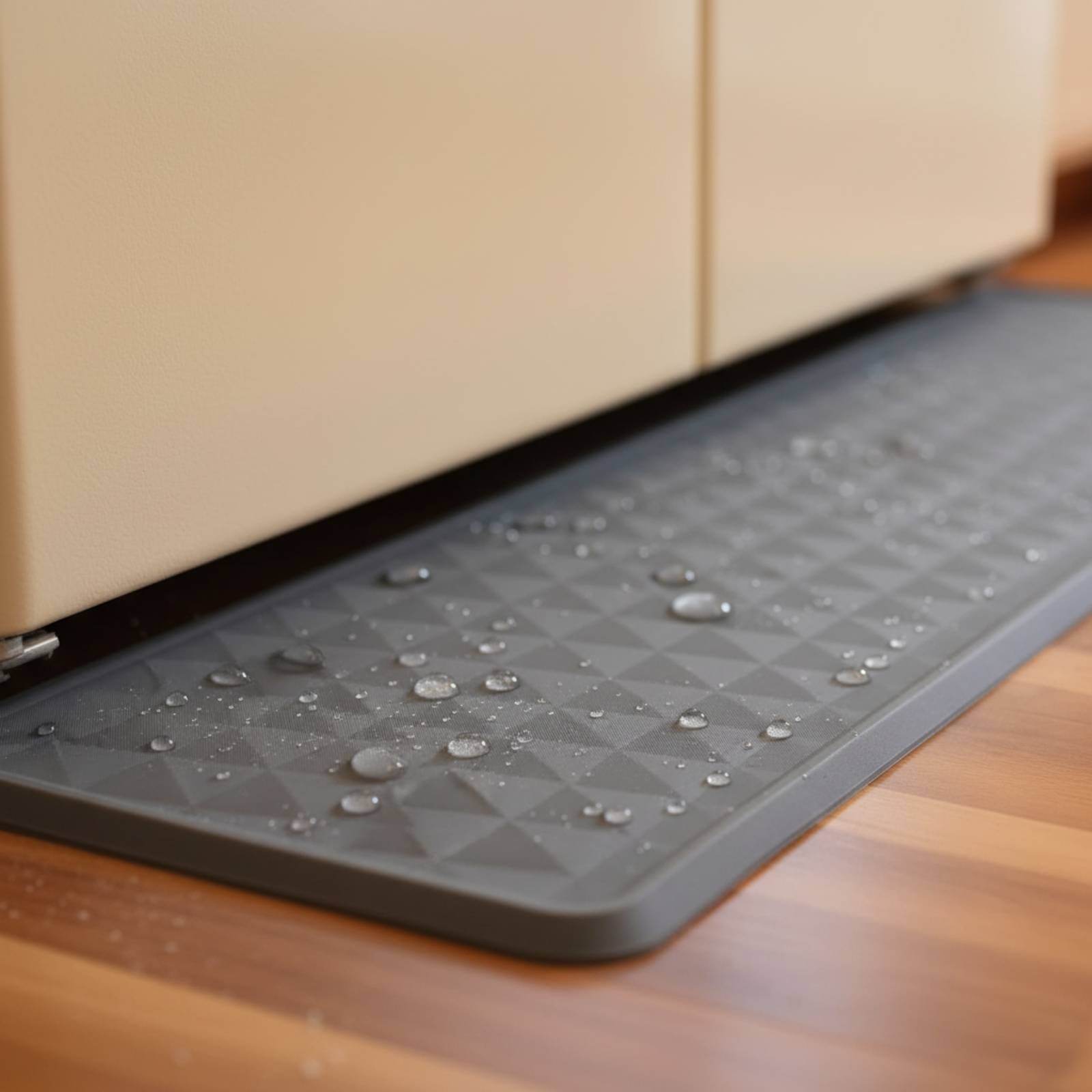 Kitchen Appliances Cabinet - Silicone Refrigerator Mat Spill-Resistant Refrigerator Floor