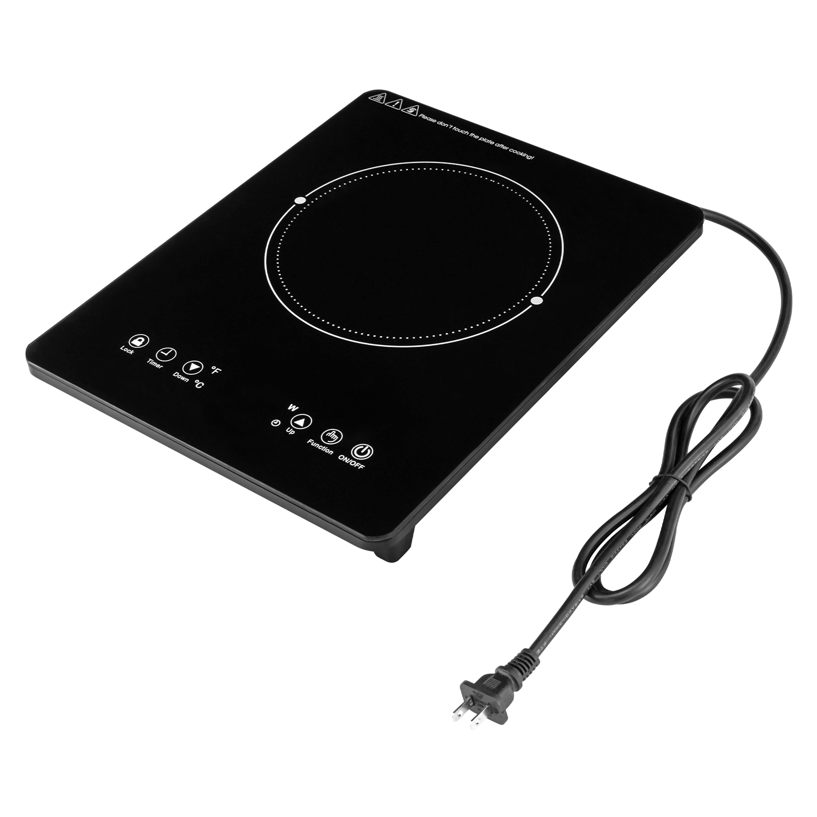Induction Cooktop Portable - 1800W Induction Cooktop Hot Plate Portable