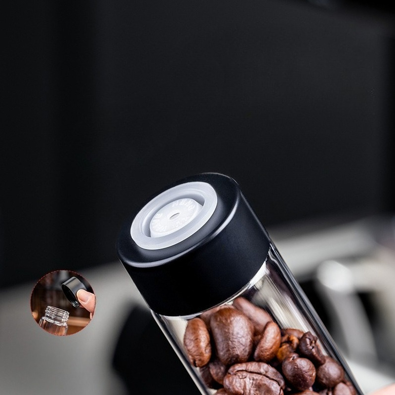 JUSTINLAU Glass Coffee Bean St - Kitchen Appliances Organizer recension och pris