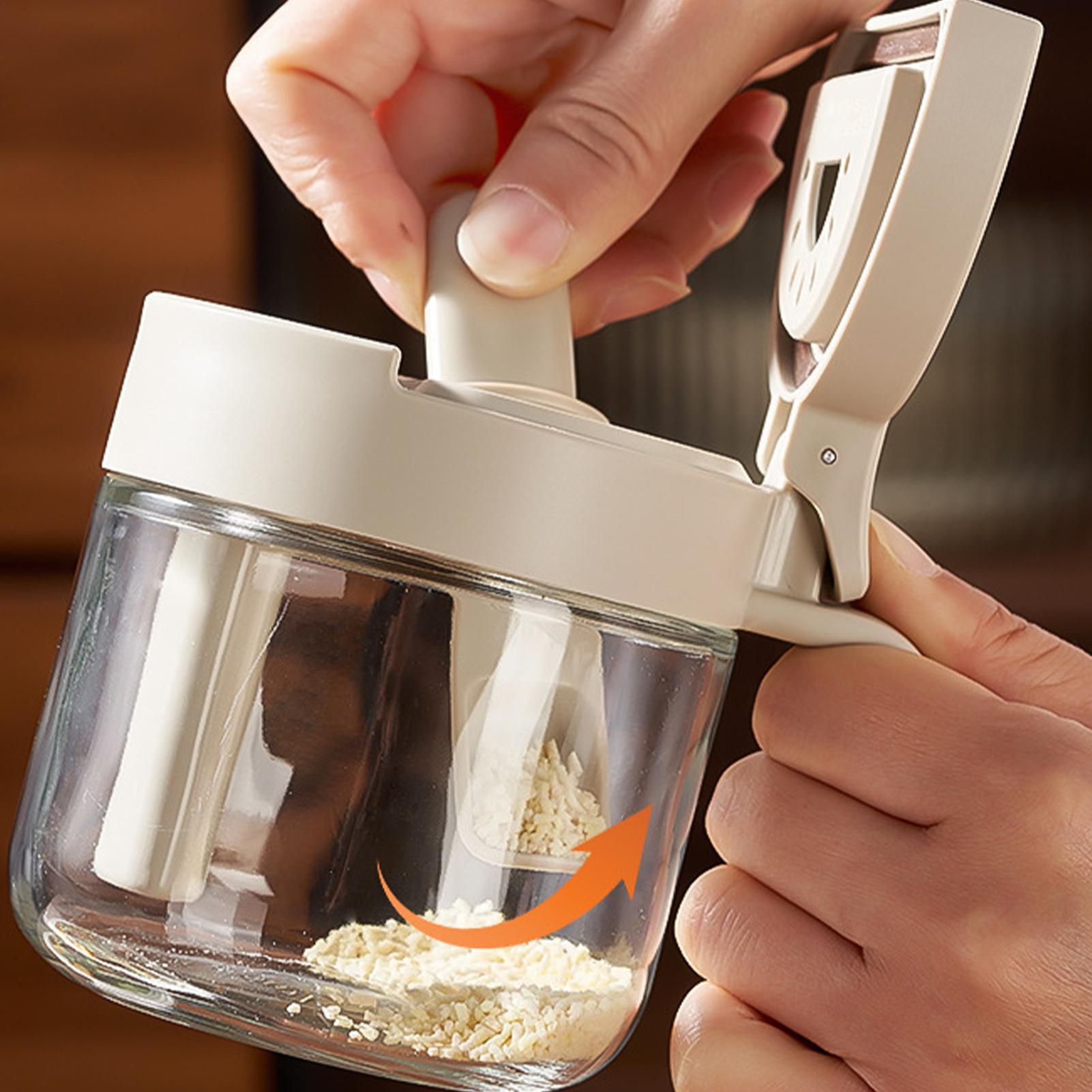 Seasoning Bottles with Spoon C - Kitchen Appliances Cabinet recension och pris
