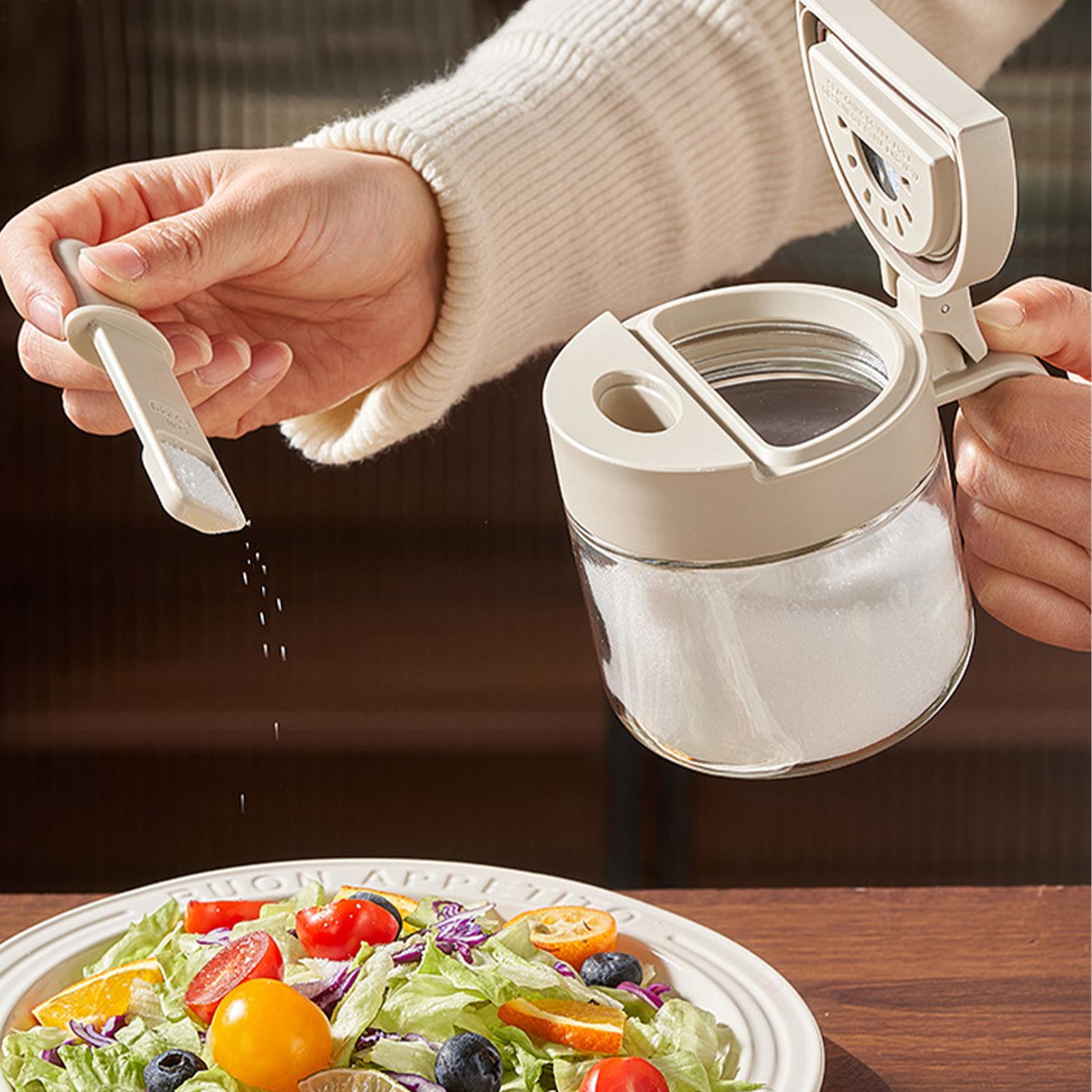 Seasoning Bottles with Spoon C - Kitchen Appliances Cabinet recension och pris