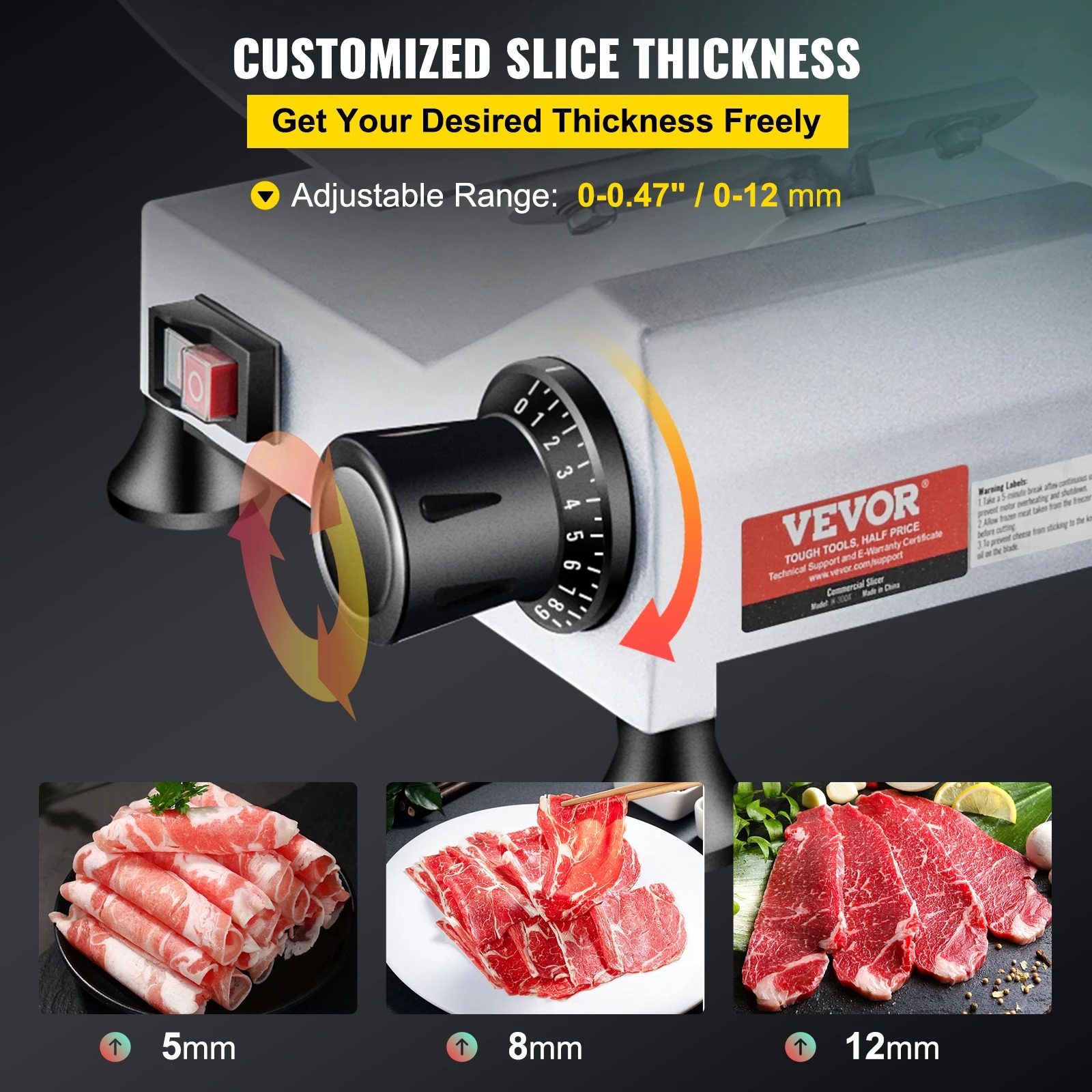 SucceBuy 240W Commercial Meat  - Kitchen Appliances Commercial recension och pris