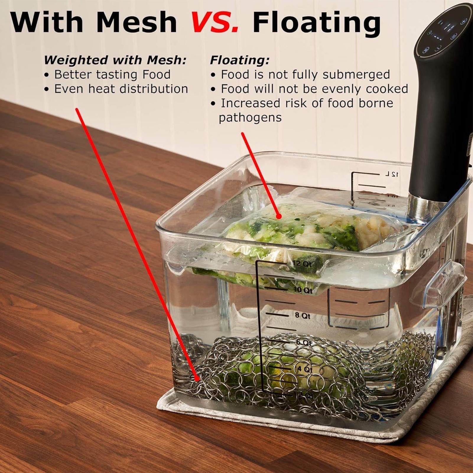 Sous Vide Sinker Weight Food S - Sous Vide Immersion recension och pris