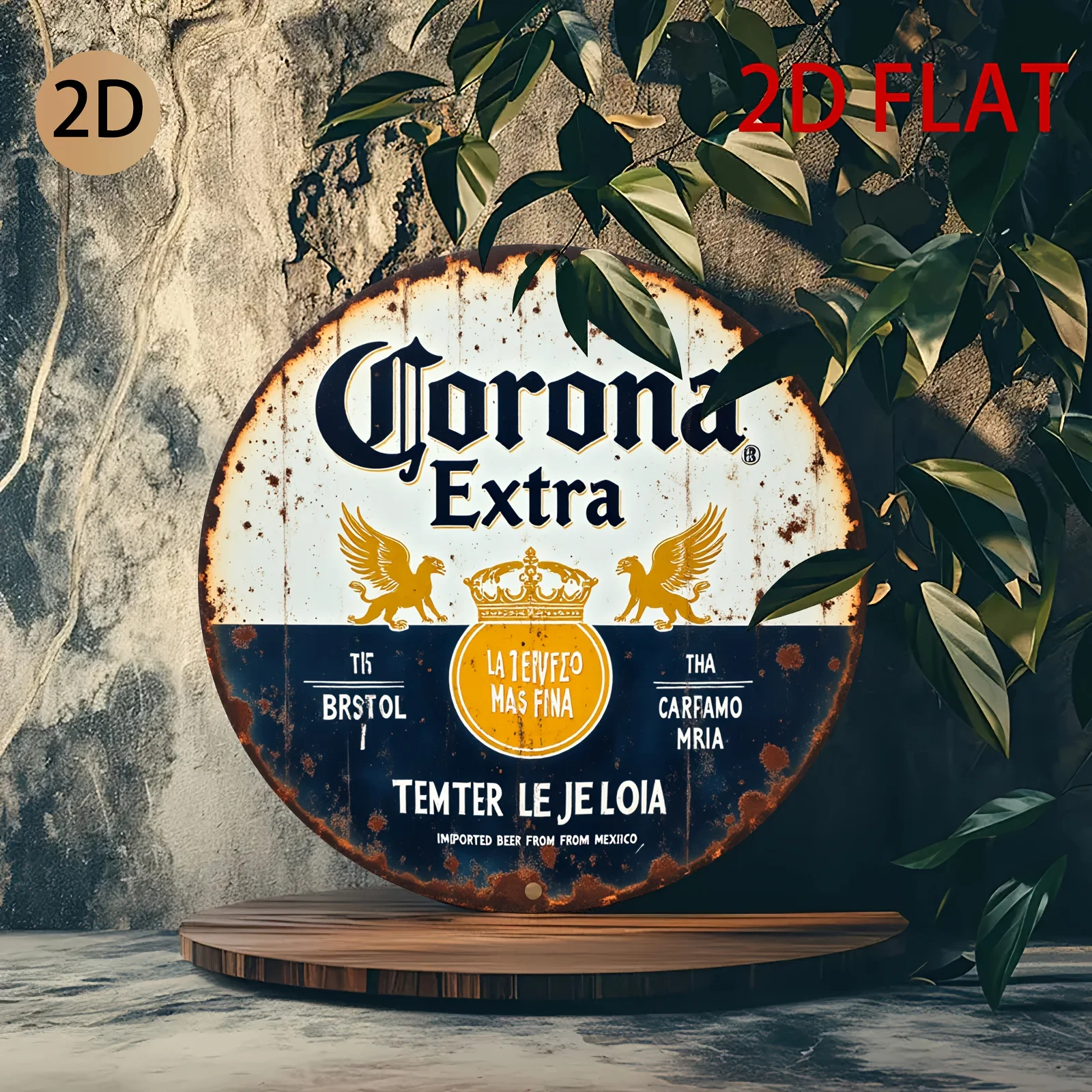 2D Flat, Vintage Corona Extra  - Kitchen Appliances Vintage recension och pris