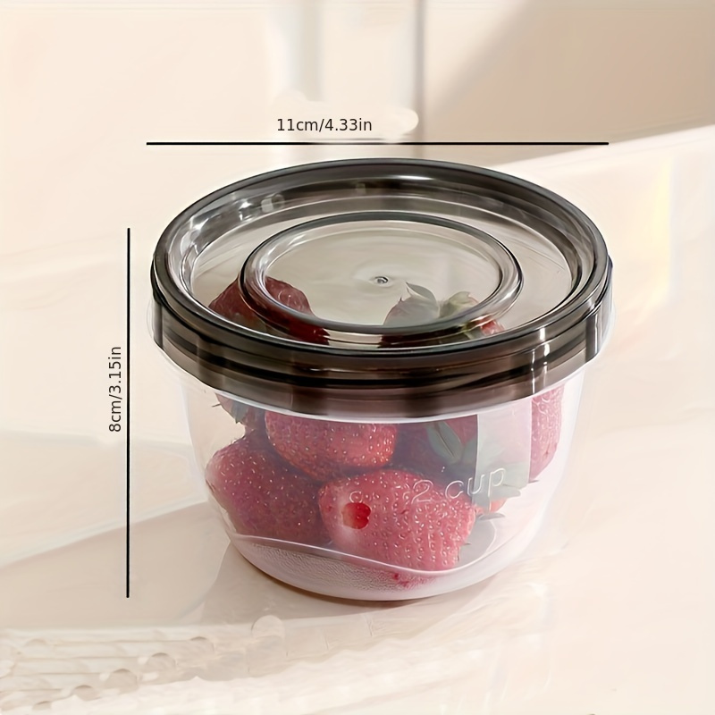 2 Transparent Sealed Food Stor - Kitchen Appliances Organizer recension och pris