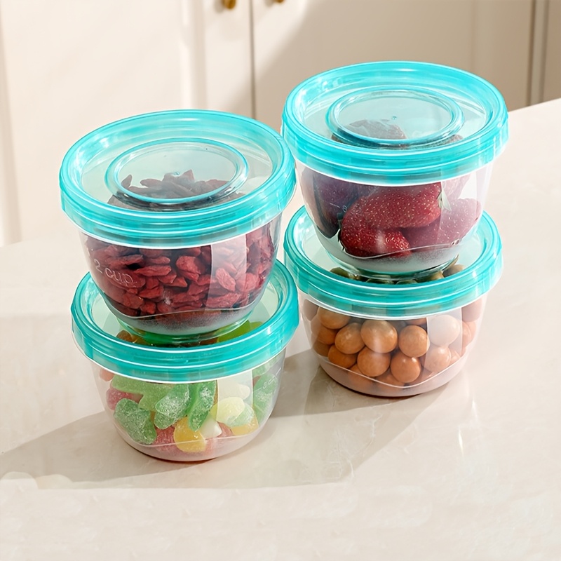 2 Transparent Sealed Food Stor - Kitchen Appliances Organizer recension och pris