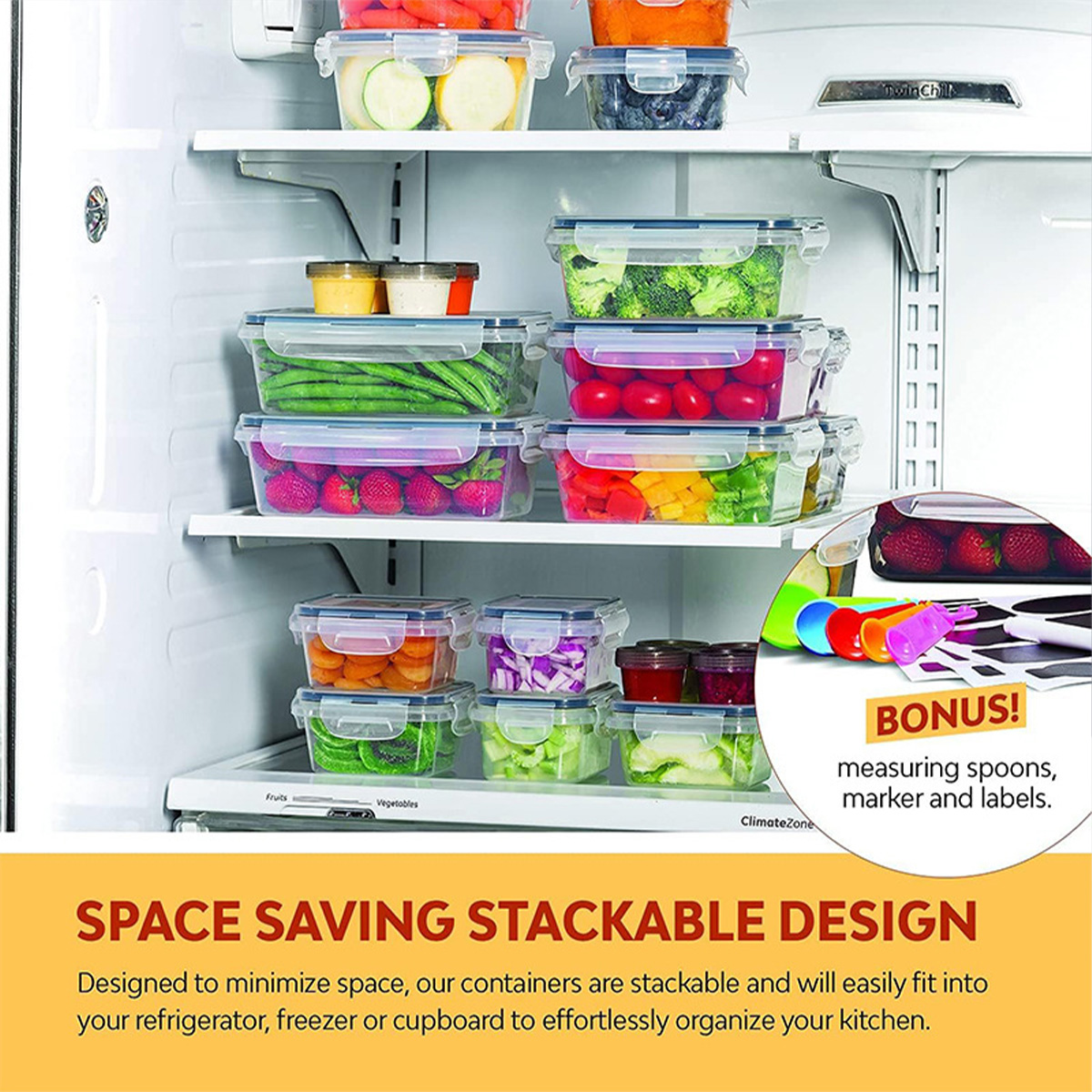 24Pcs/set Food Storage Box Set - Kitchen Appliances Organizer recension och pris