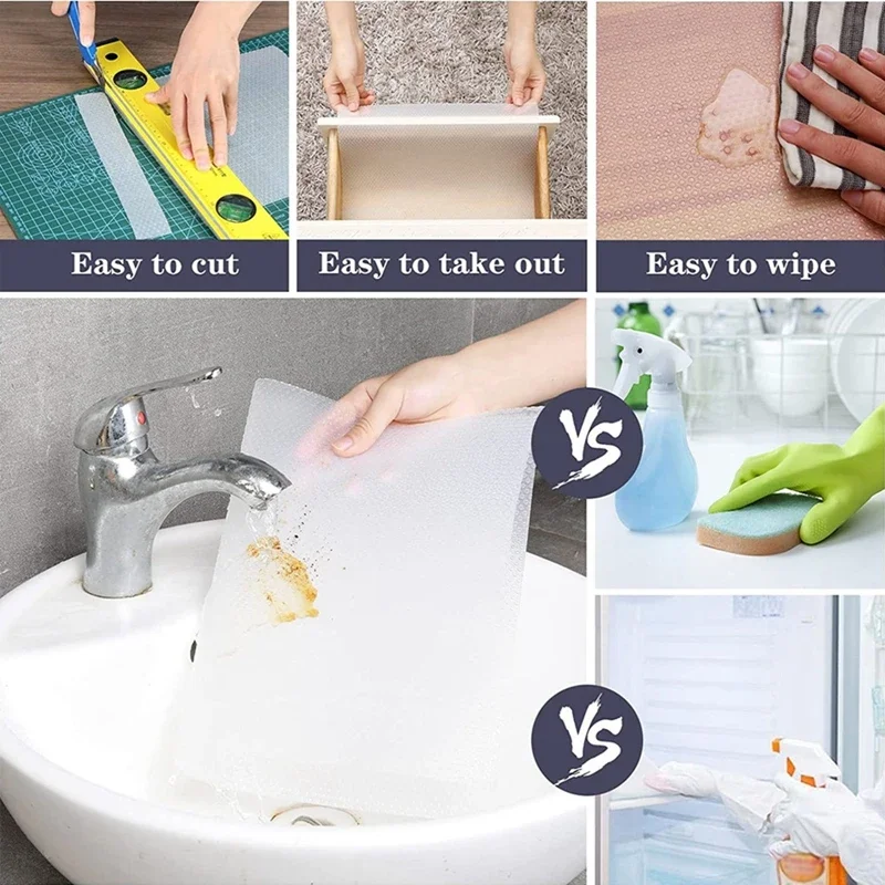 Waterproof Non-Slip Drawer Lin - Kitchen Appliances Cabinet recension och pris