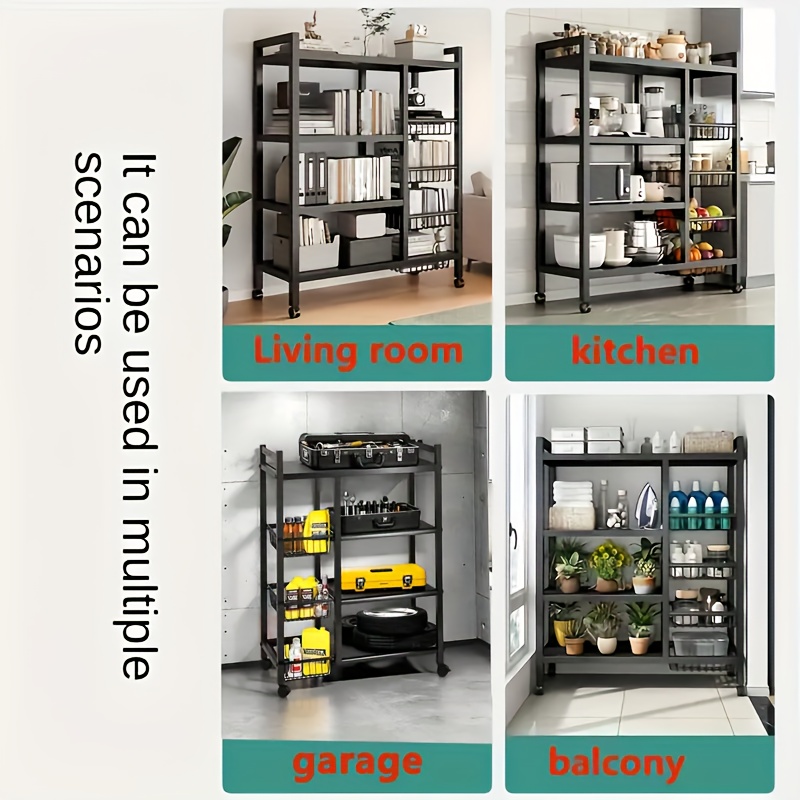 us1pc Movable Storage Rack, Ad - Kitchen Appliances Organizer recension och pris