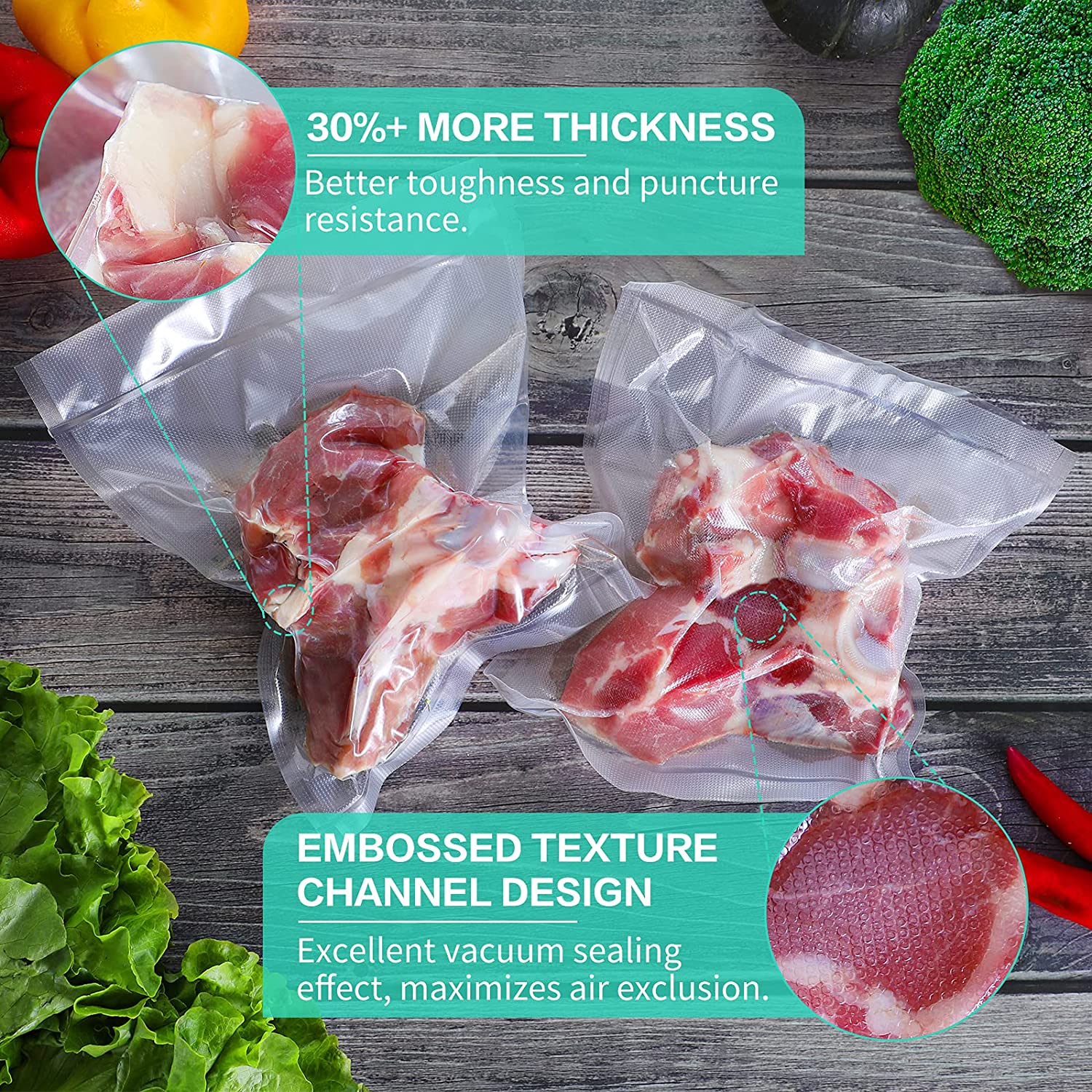 Kitchen Bags For Vacuum Food V - Sous Vide Immersion recension och pris