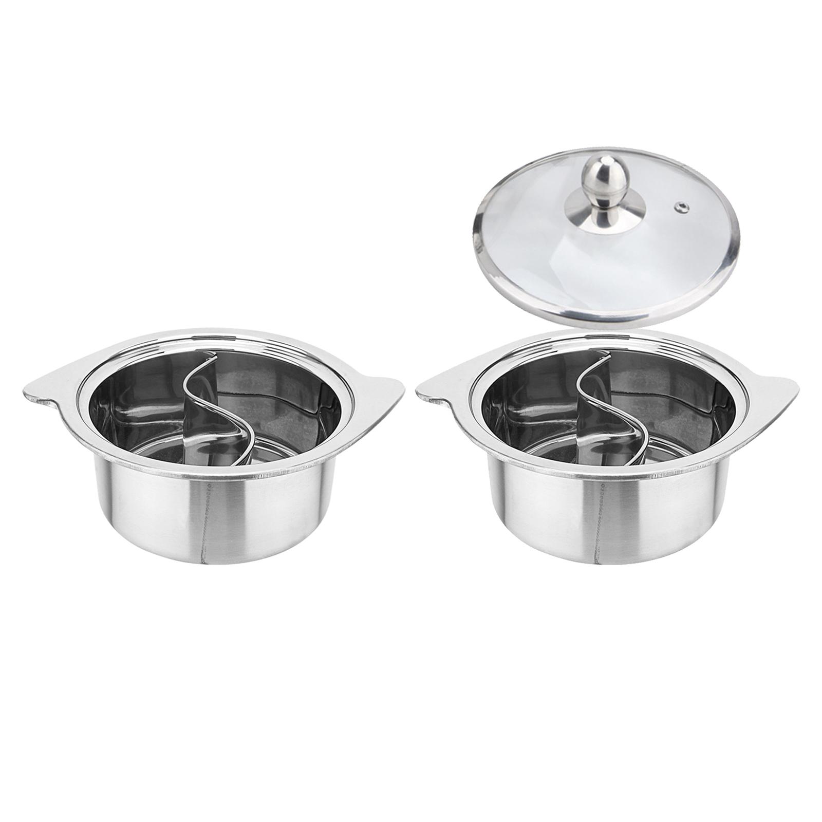 Shabu Divider Hot Pot Gas Stoc - Induction Cooktop Portable recension och pris