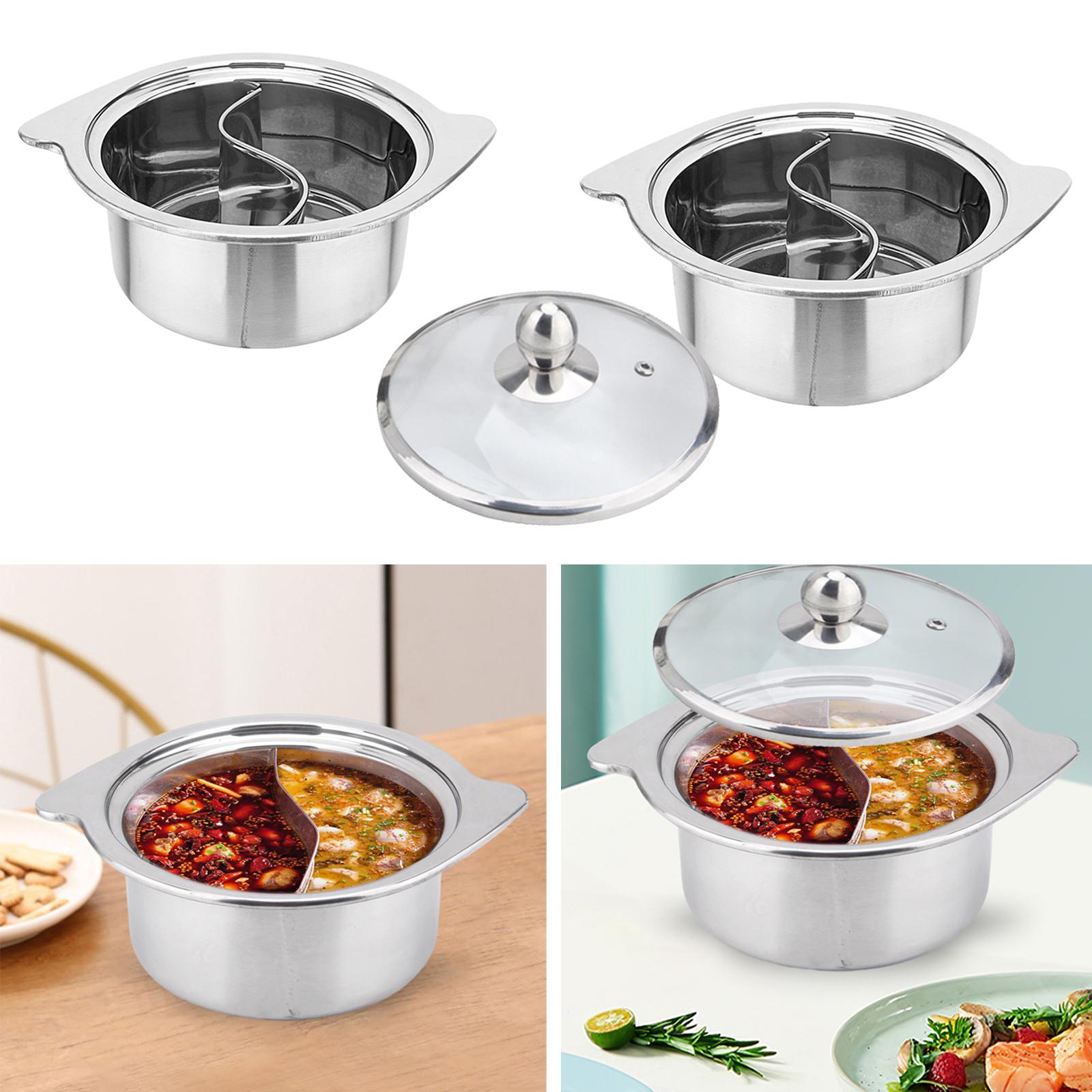 Shabu Divider Hot Pot Gas Stoc - Induction Cooktop Portable recension och pris