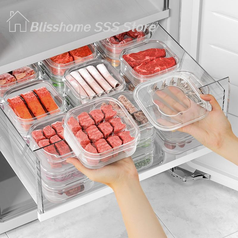 【S】5/10PCS Freeze Meat Preserv - Kitchen Appliances Organizer recension och pris