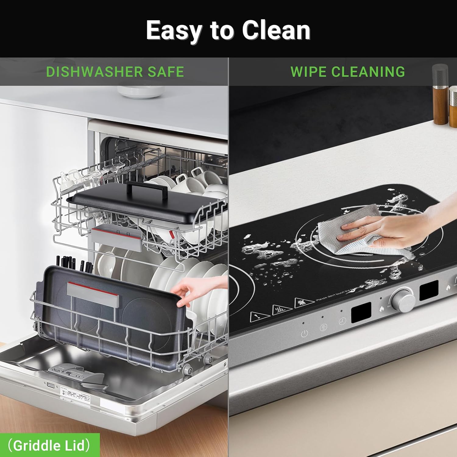 Double Induction Cooktop with  - Induction Cooktop Portable recension och pris