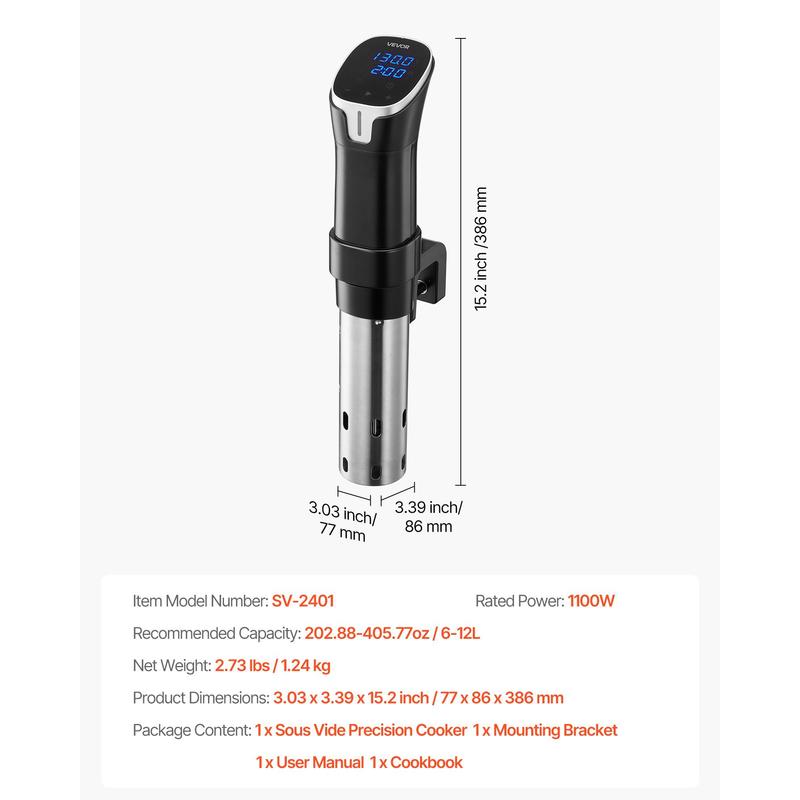 Sous Vide Precision Cooker, 11 - Sous Vide Immersion recension och pris