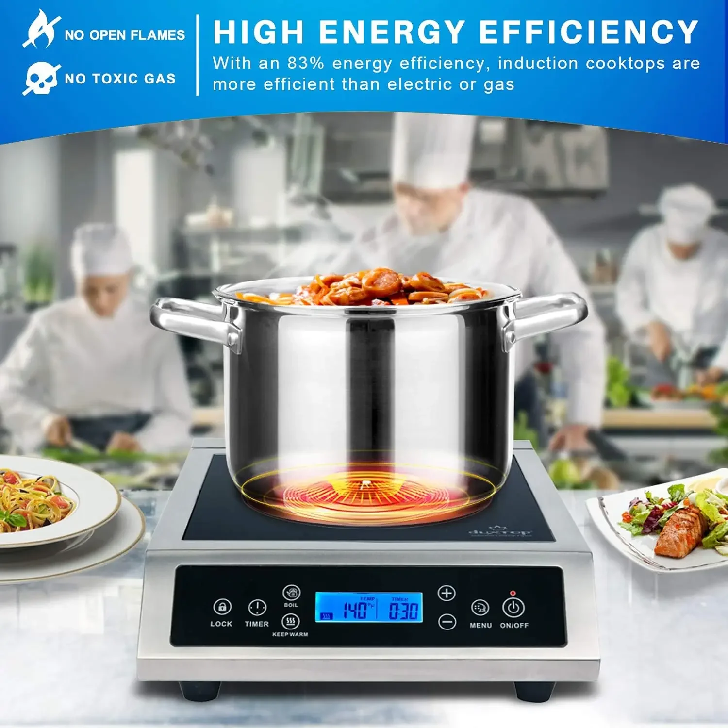 Professional Portable Inductio - Induction Cooktop Portable recension och pris