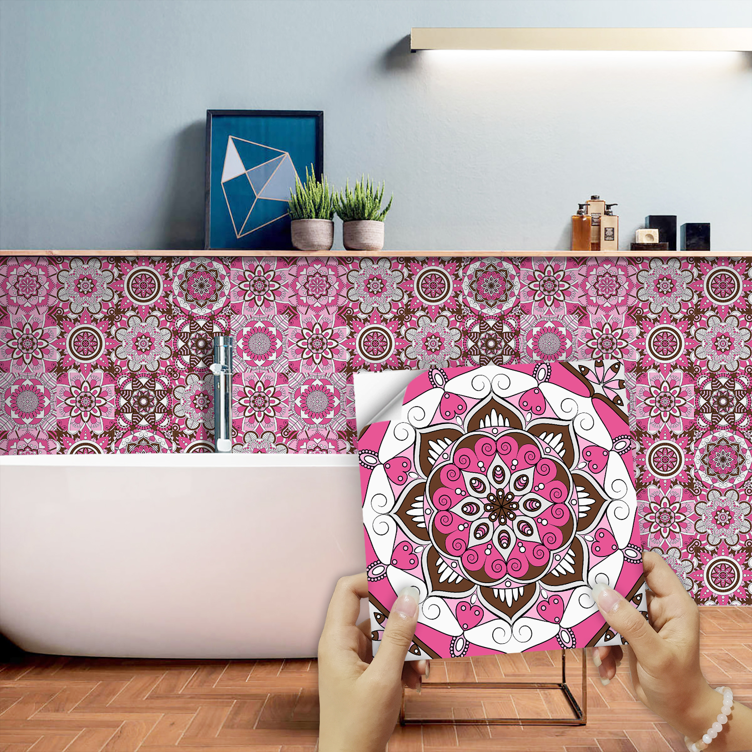 Pink Mandala Vintage Decor Til - Kitchen Appliances Vintage recension och pris