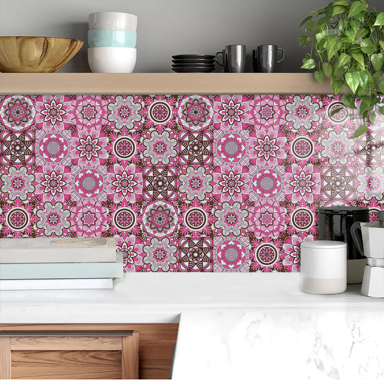 Pink Mandala Vintage Decor Til - Kitchen Appliances Vintage recension och pris