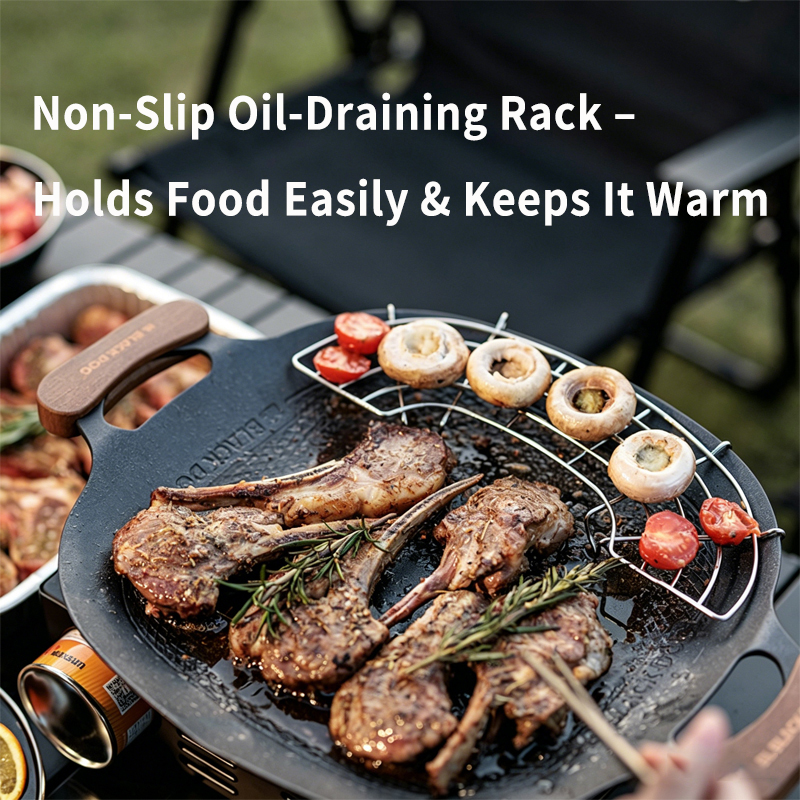 BLACKDOG Non-Stick BBQ Grill P - Induction Cooktop Portable recension och pris