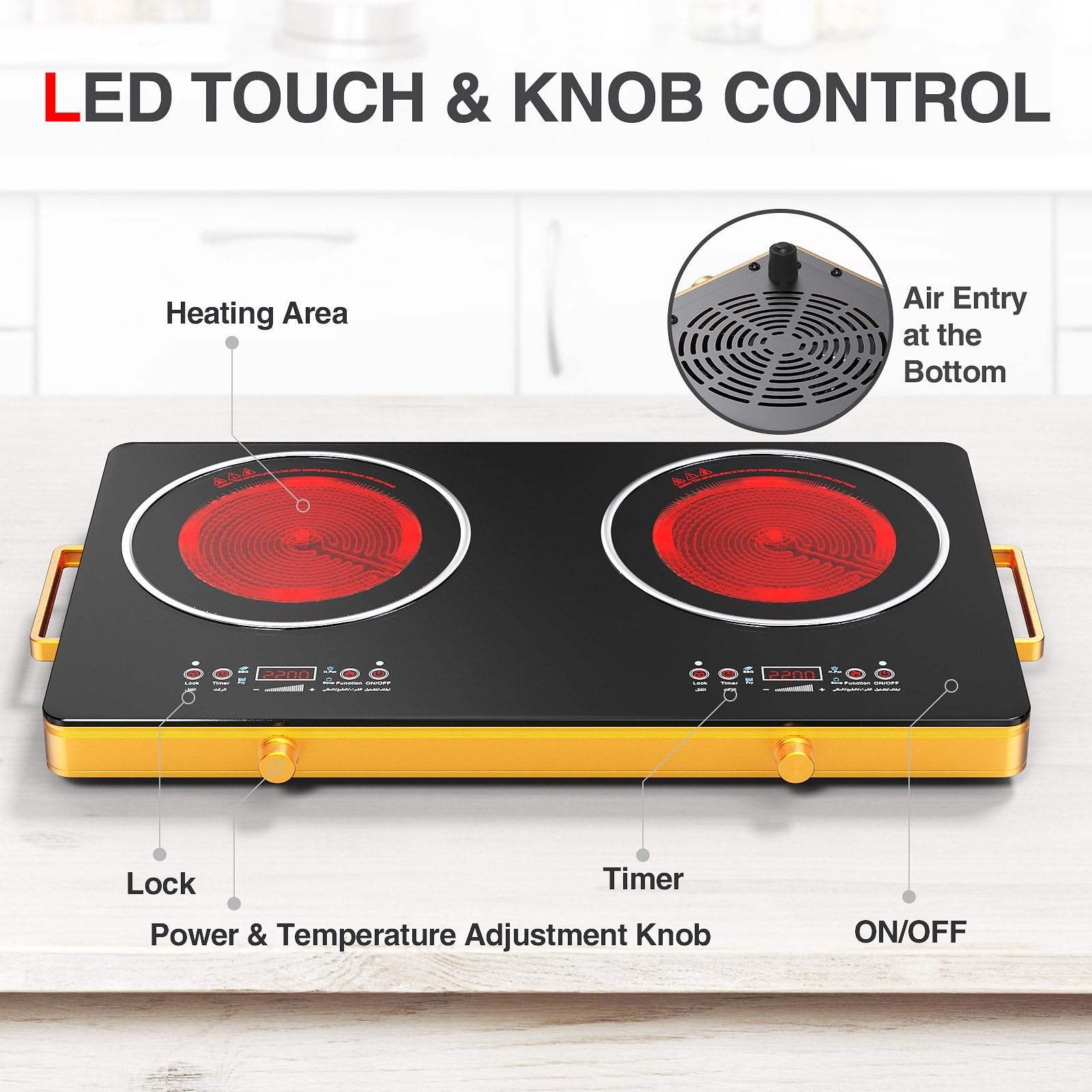 Lovfe Wholesale Best Kitchen A - Induction Cooktop Portable recension och pris