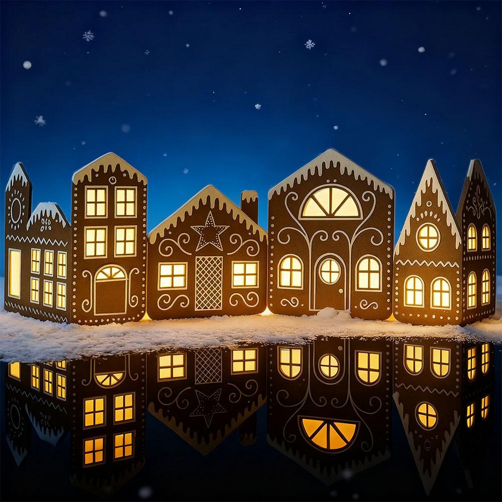 Christmas Gingerbread House Ca - Kitchen Appliances Cabinet recension och pris