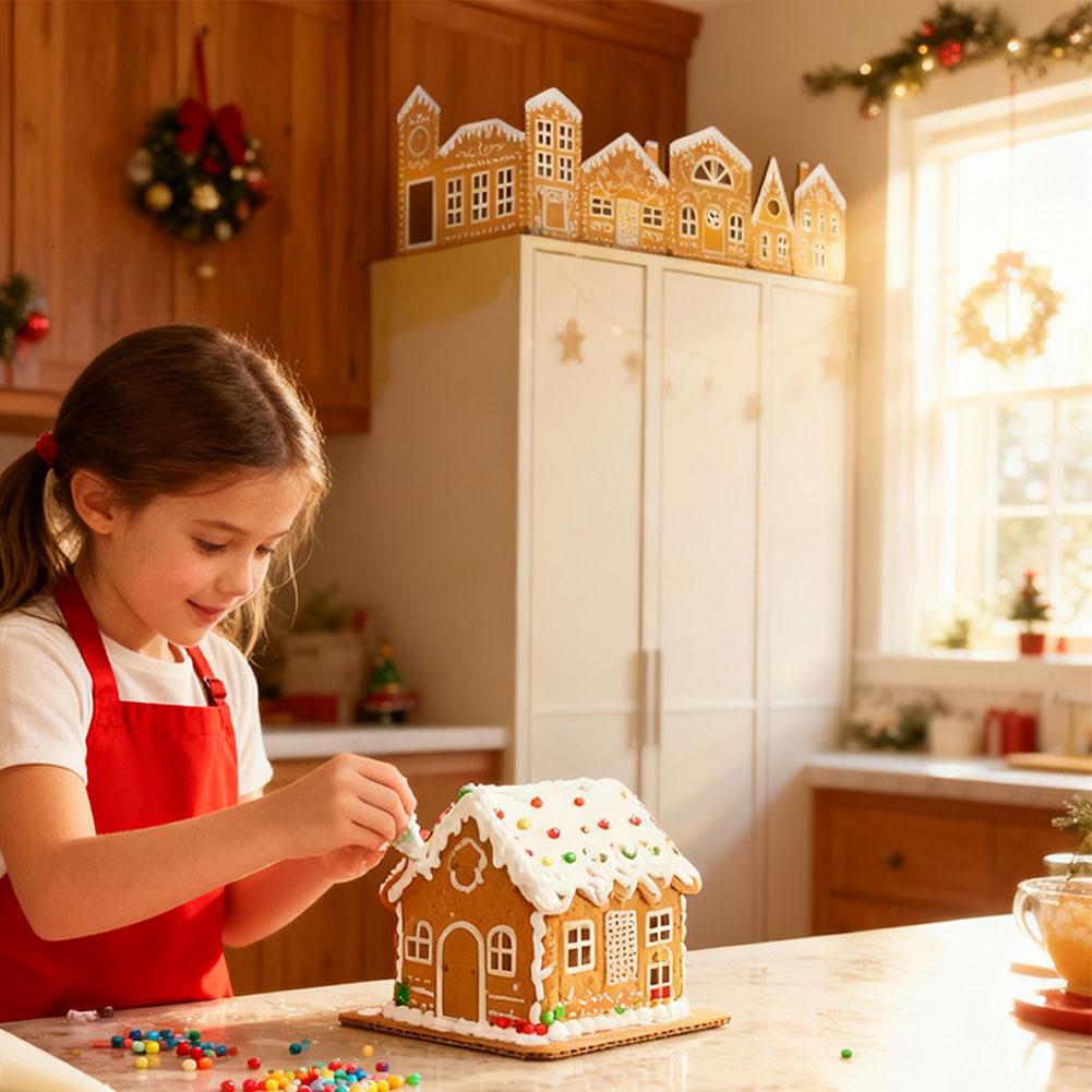 Christmas Gingerbread House Ca - Kitchen Appliances Cabinet recension och pris