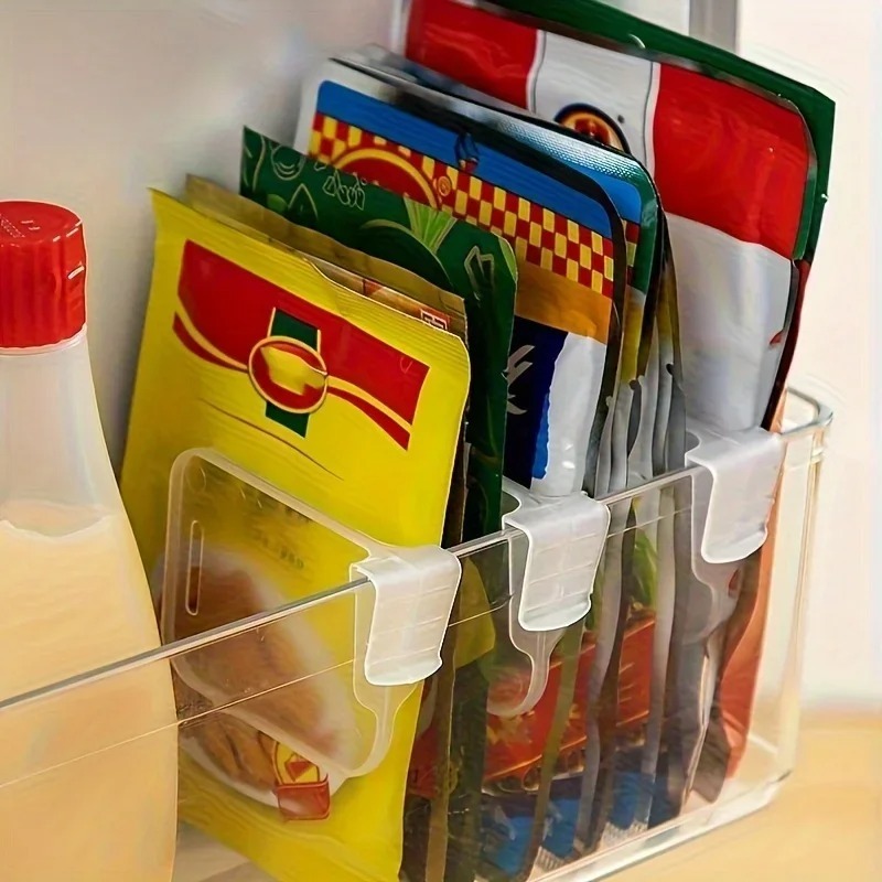 5-20PCS Sturdy Clear Refrigera - Kitchen Appliances Organizer recension och pris