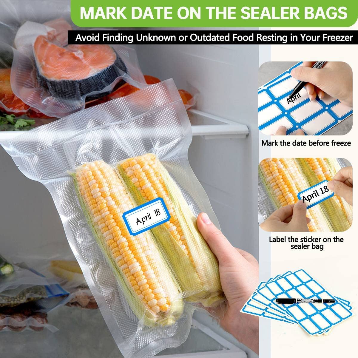 500cm/Rolls Food Vacuum Bags f - Sous Vide Immersion recension och pris