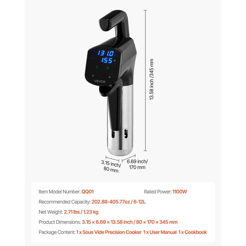 Sous Vide Precision Cooker, 11 - Sous Vide Immersion recension och pris