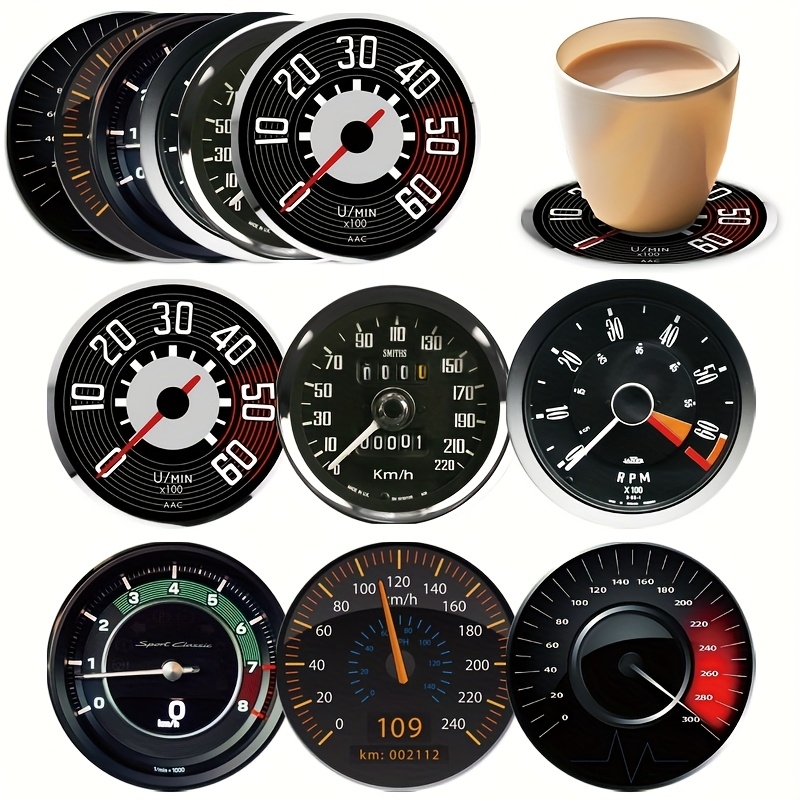 2D 6pcs Retro Car Dashboard Wo - Kitchen Appliances Vintage recension och pris